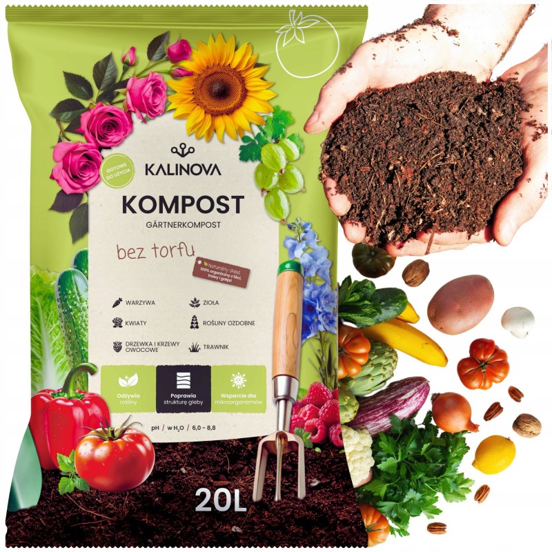 Kompost ogrodowy 20 l Kalinova