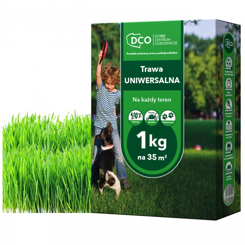 Nasiona traw uniwersalna 1 kg DCO