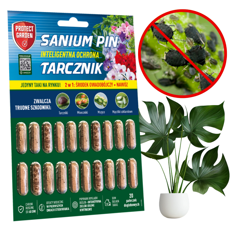 Sanium PIN 2w1 pałeczki 20 szt.