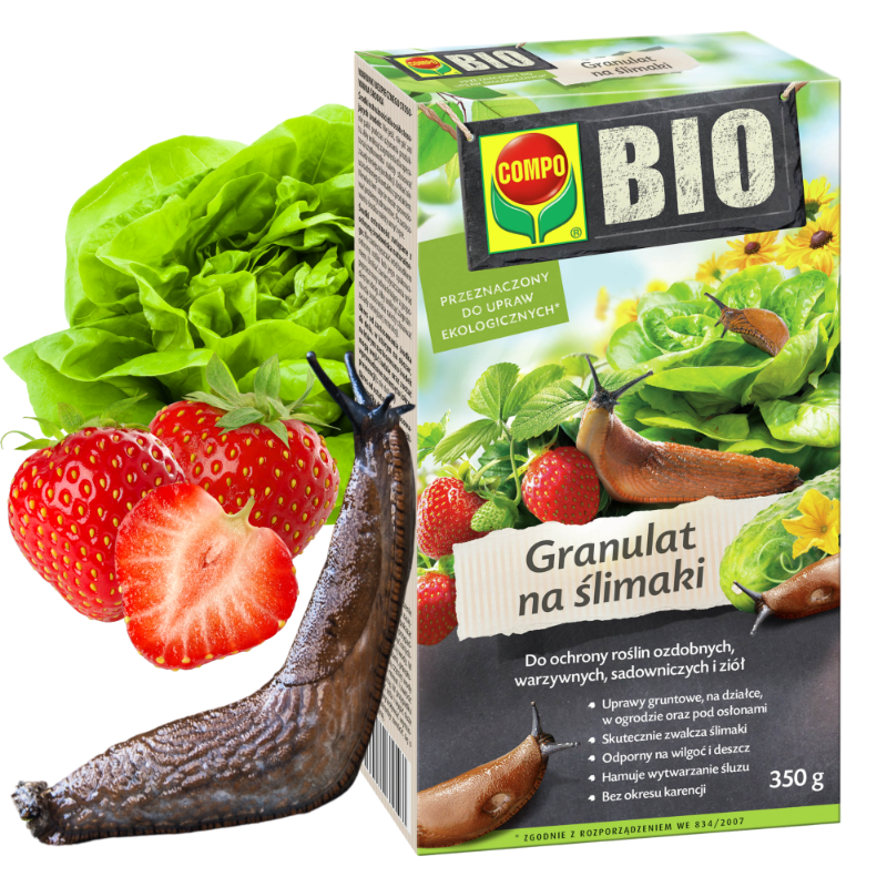 Granulat na ślimaki Bio 350 g Compo